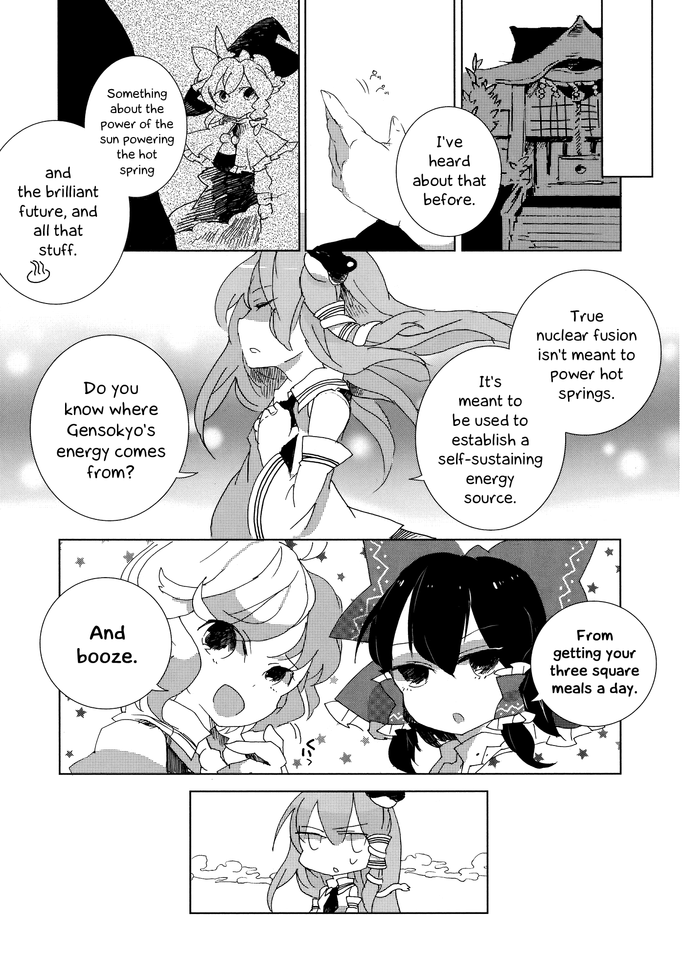 Touhou Ibarakasen - Wild and Horned Hermit Chapter 2 page 8 - Chapter 2: The Intentionally Abandoned Technology and Hell