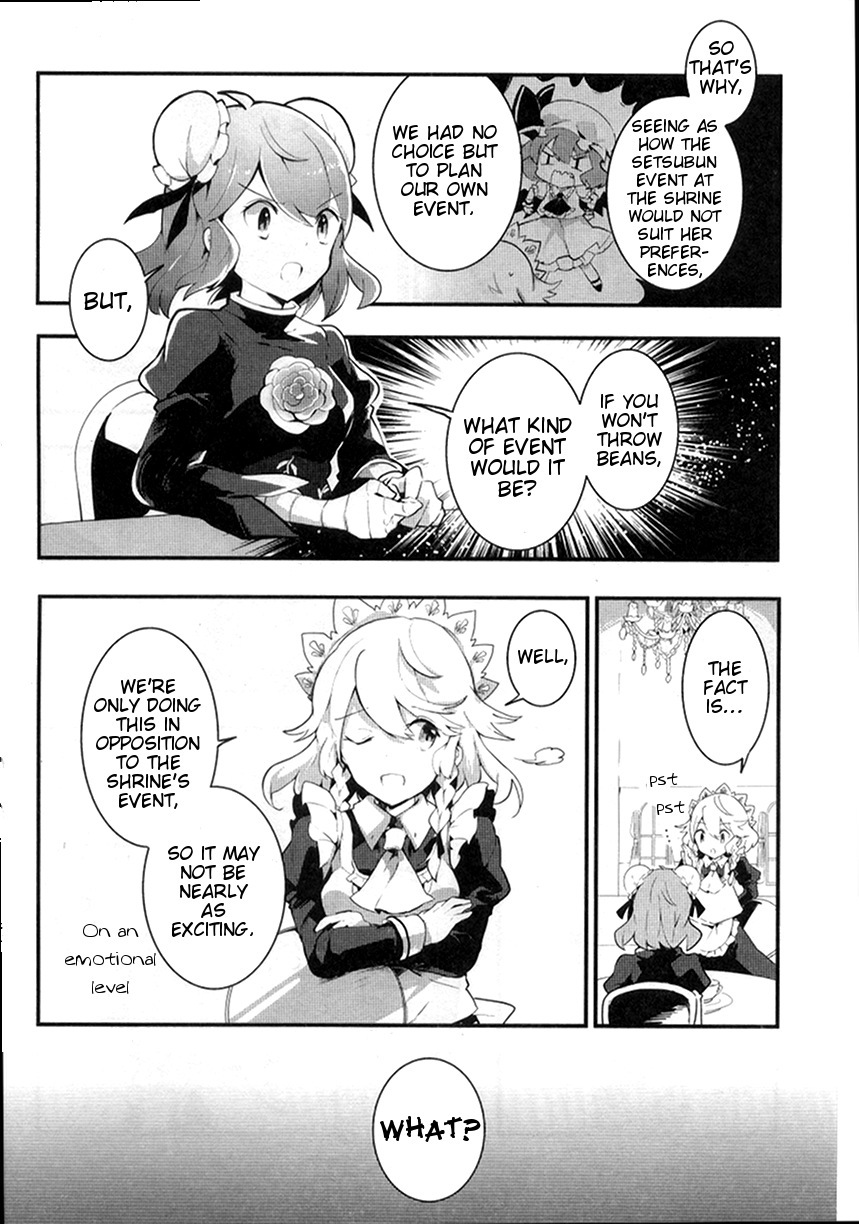 Touhou Ibarakasen - Wild and Horned Hermit Chapter 21 page 14 - Chapter 21: Onis Out, Stomachs In