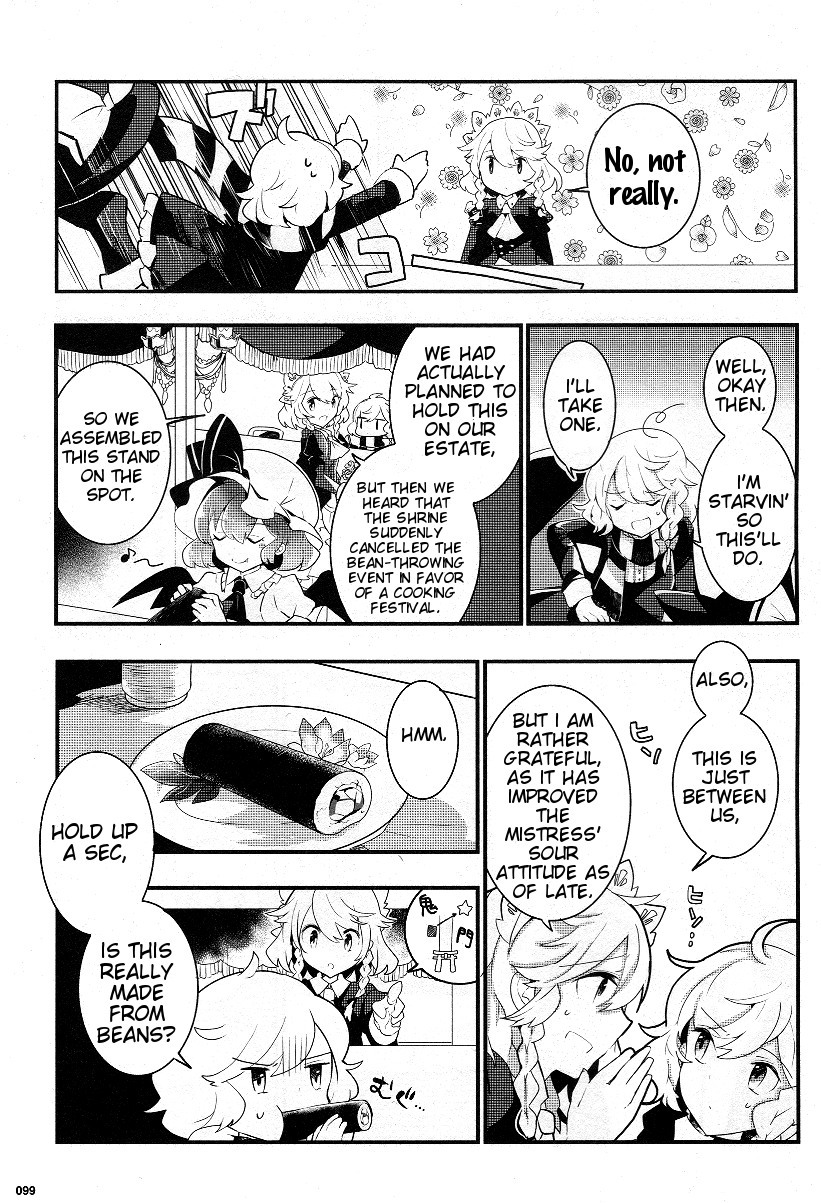 Touhou Ibarakasen - Wild and Horned Hermit Chapter 21 page 21 - Chapter 21: Onis Out, Stomachs In