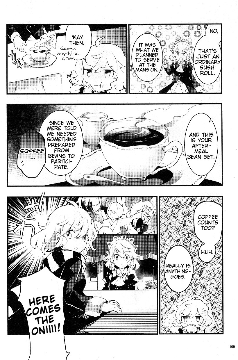 Touhou Ibarakasen - Wild and Horned Hermit Chapter 21 page 22 - Chapter 21: Onis Out, Stomachs In