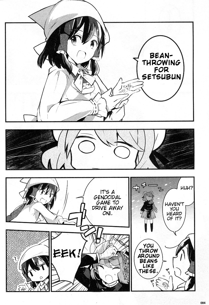 Touhou Ibarakasen - Wild and Horned Hermit Chapter 21 page 6 - Chapter 21: Onis Out, Stomachs In