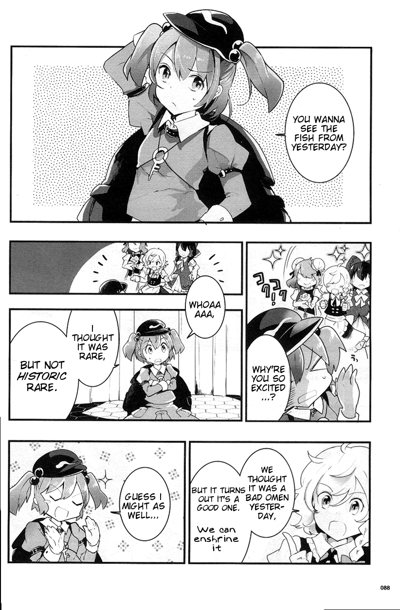 Touhou Ibarakasen - Wild and Horned Hermit Chapter 22 page 10 - Chapter 22: The Fishy Manzairaku