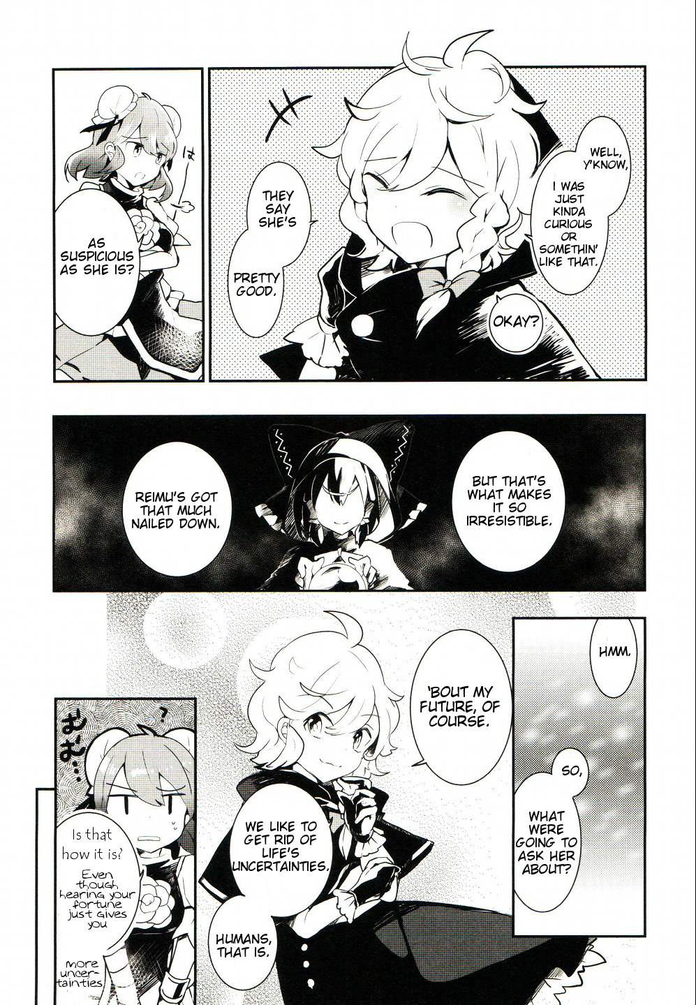 Touhou Ibarakasen - Wild and Horned Hermit Chapter 23 page 16 - Chapter 23: The Misguided Shrine Maiden