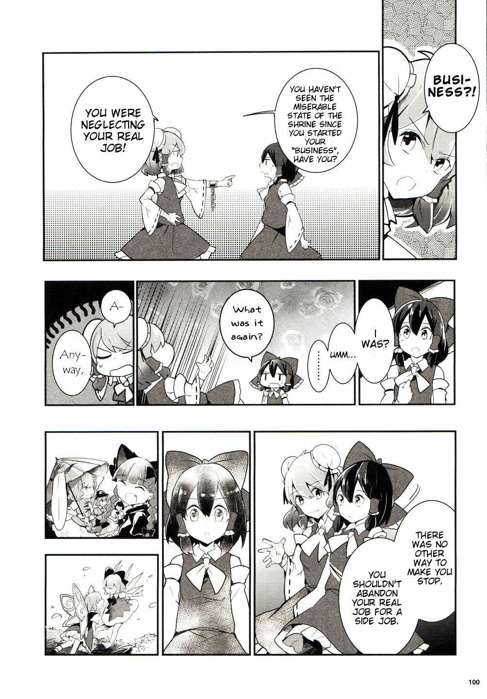Touhou Ibarakasen - Wild and Horned Hermit Chapter 23 page 21 - Chapter 23: The Misguided Shrine Maiden