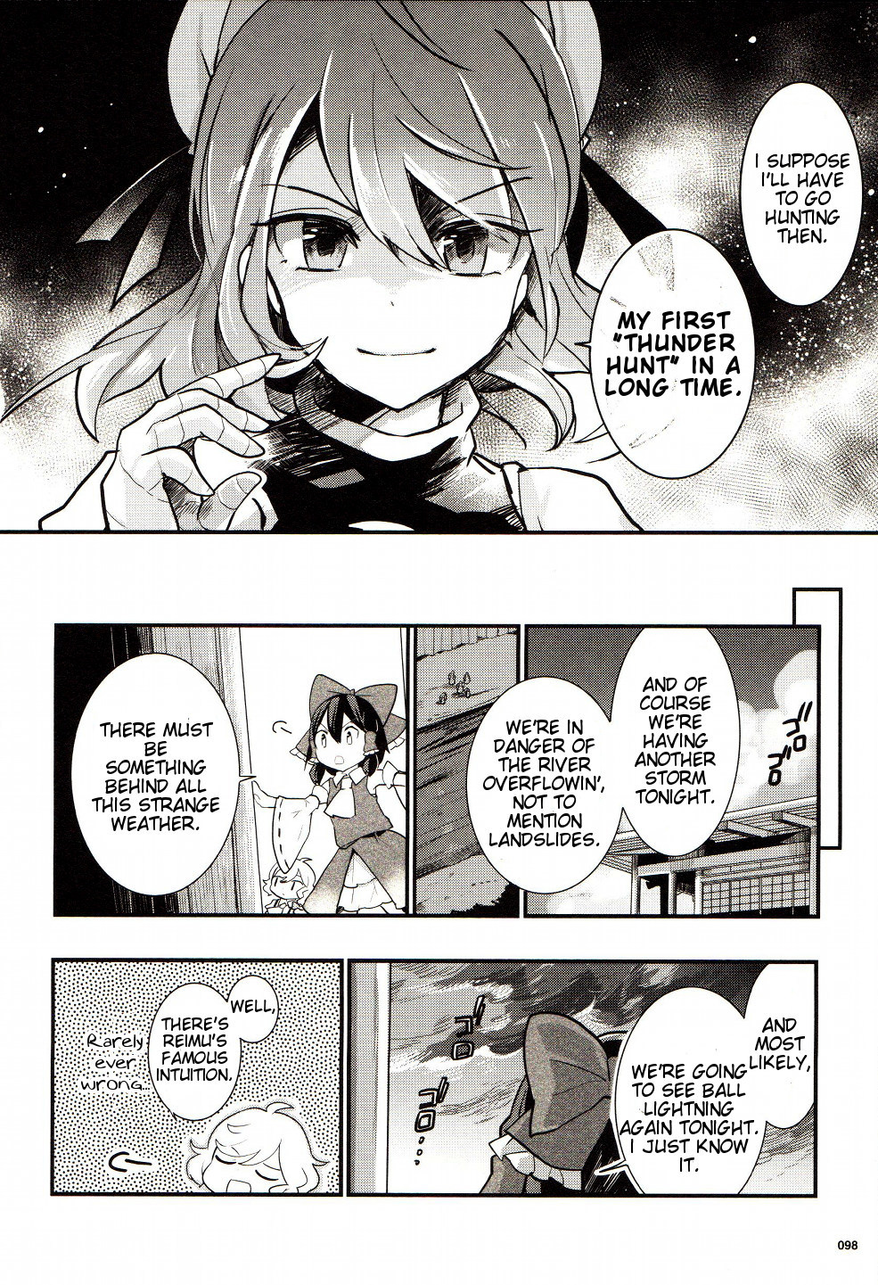 Touhou Ibarakasen - Wild and Horned Hermit Chapter 24 page 20 - Chapter 24: Scaled Thunder