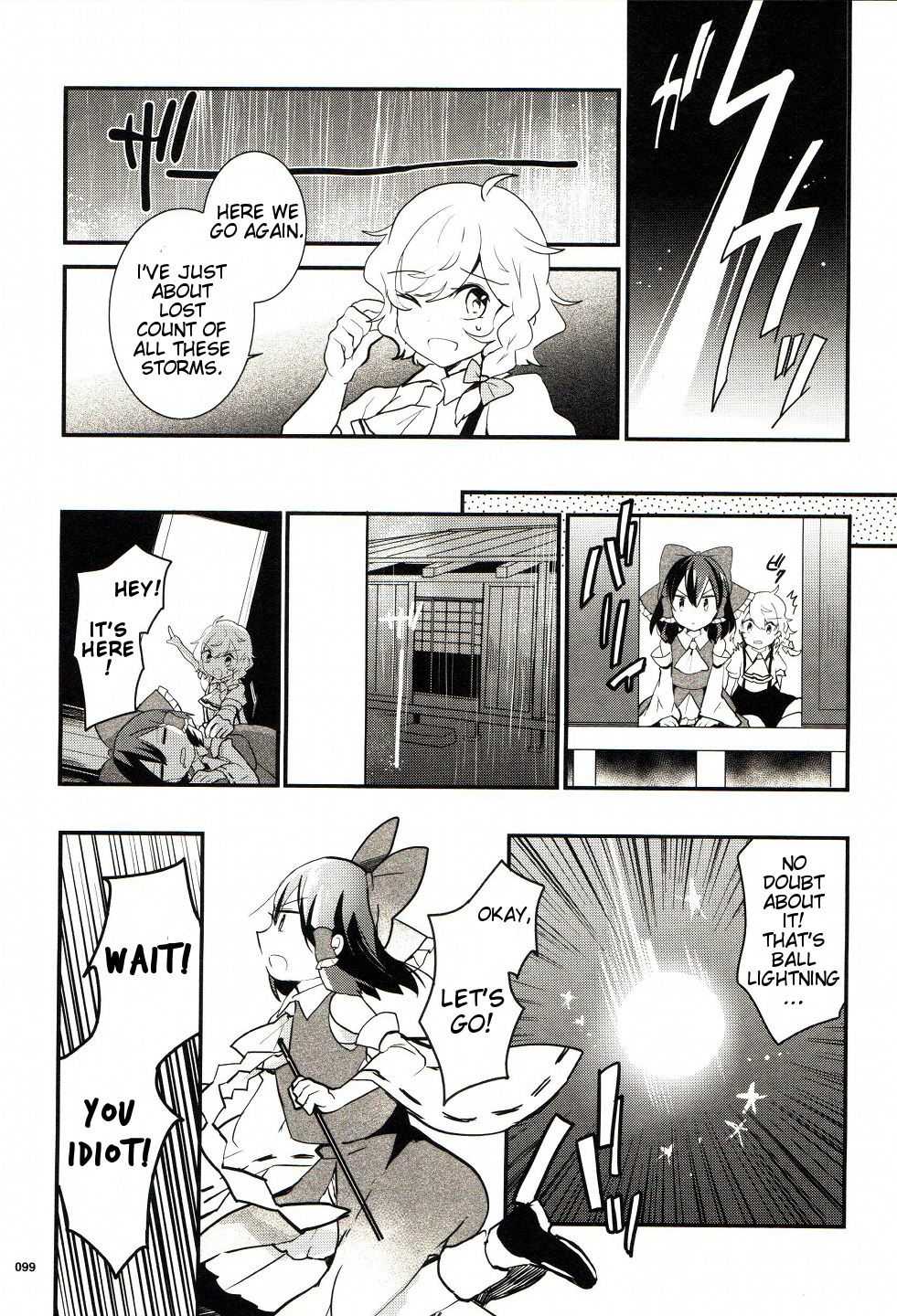 Touhou Ibarakasen - Wild and Horned Hermit Chapter 24 page 21 - Chapter 24: Scaled Thunder