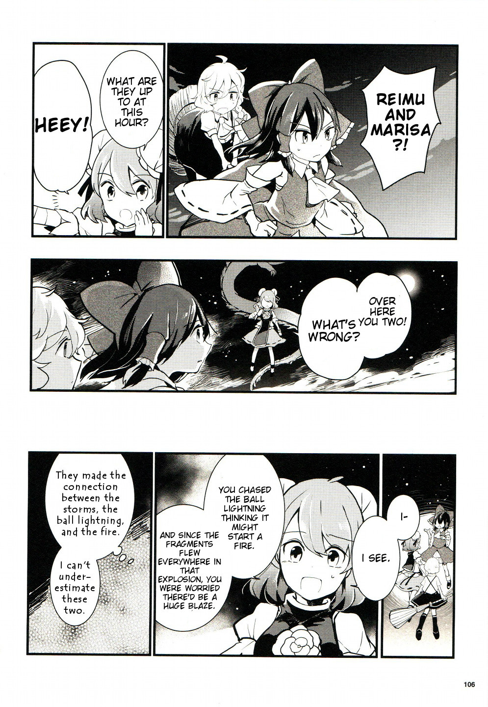 Touhou Ibarakasen - Wild and Horned Hermit Chapter 24 page 28 - Chapter 24: Scaled Thunder