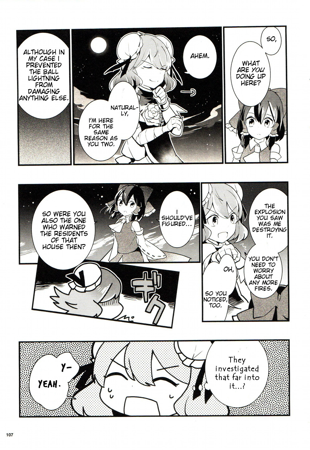 Touhou Ibarakasen - Wild and Horned Hermit Chapter 24 page 29 - Chapter 24: Scaled Thunder
