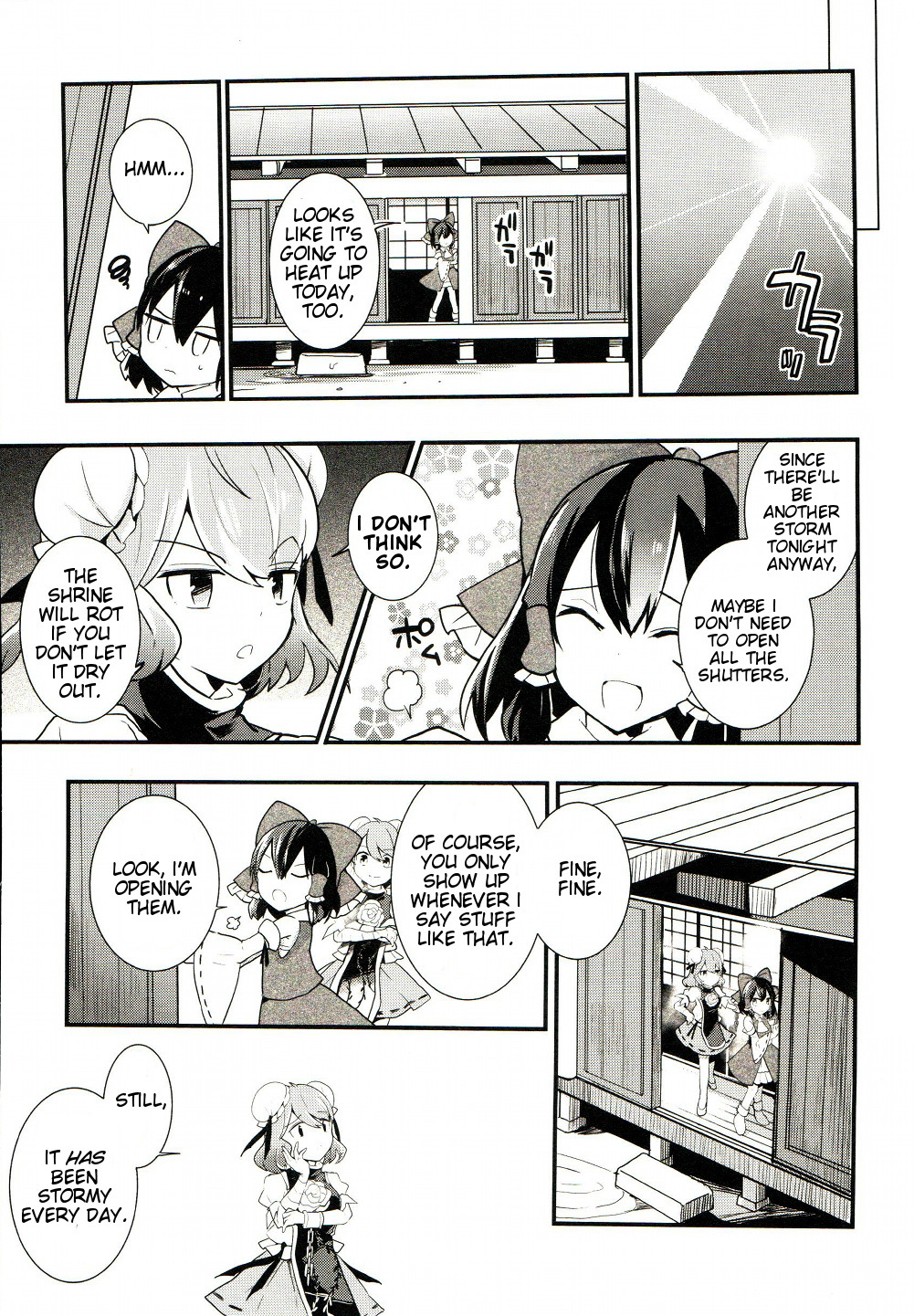 Touhou Ibarakasen - Wild and Horned Hermit Chapter 24 page 5 - Chapter 24: Scaled Thunder