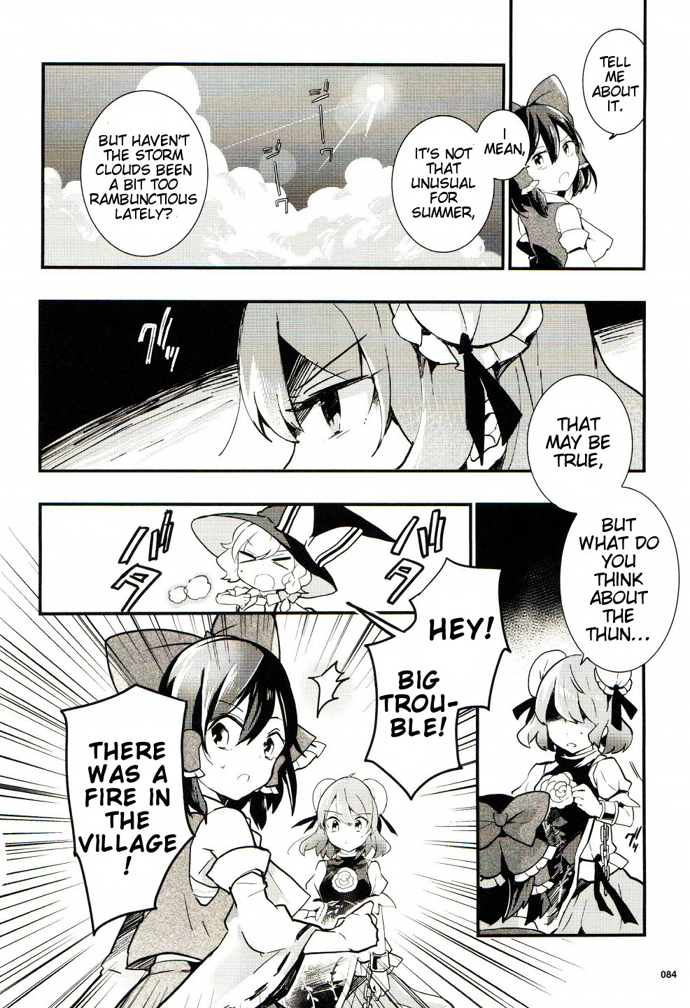 Touhou Ibarakasen - Wild and Horned Hermit Chapter 24 page 6 - Chapter 24: Scaled Thunder