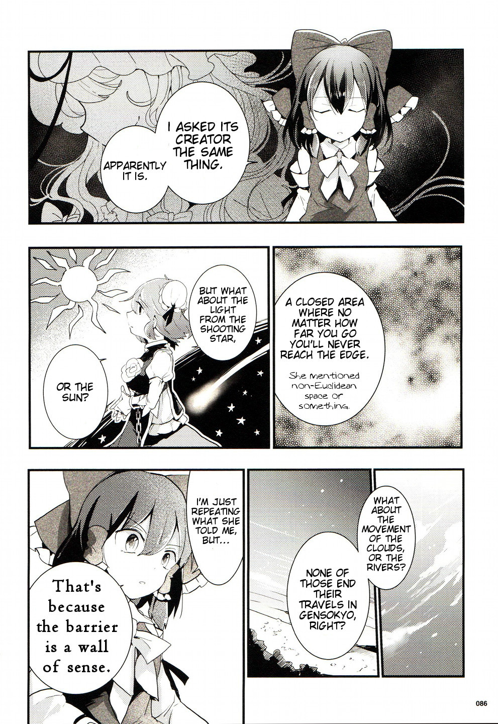 Touhou Ibarakasen - Wild and Horned Hermit Chapter 25 page 8 - Chapter 25: The Spherical Cage