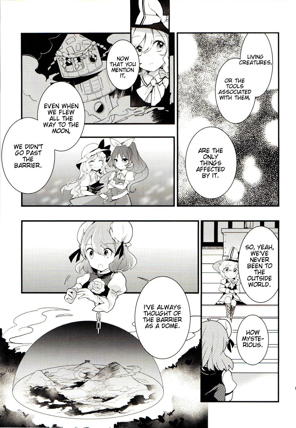Touhou Ibarakasen - Wild and Horned Hermit Chapter 25 page 9 - Chapter 25: The Spherical Cage