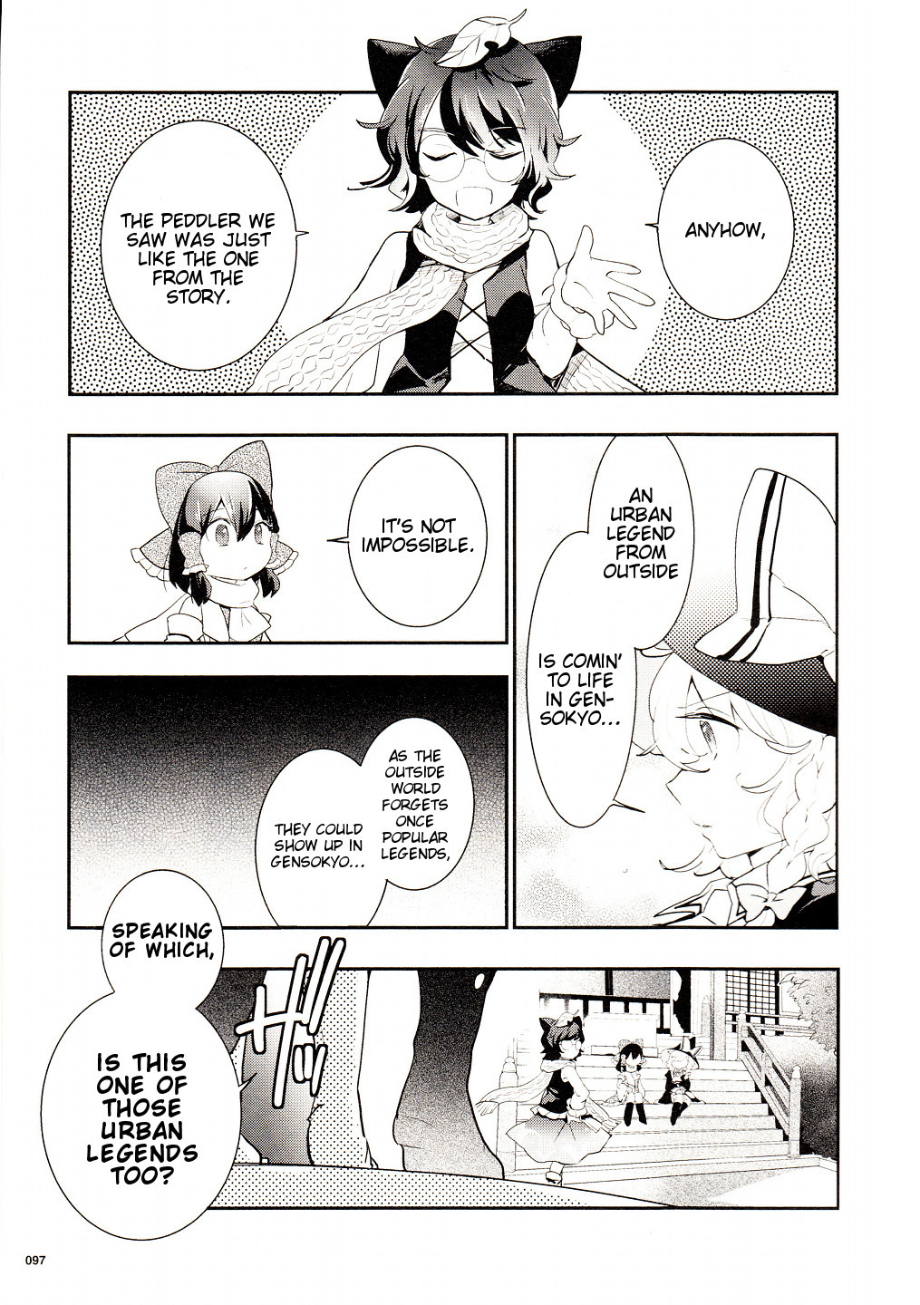 Touhou Ibarakasen - Wild and Horned Hermit Chapter 26 page 20 - Chapter 26: The Sullen Oddity