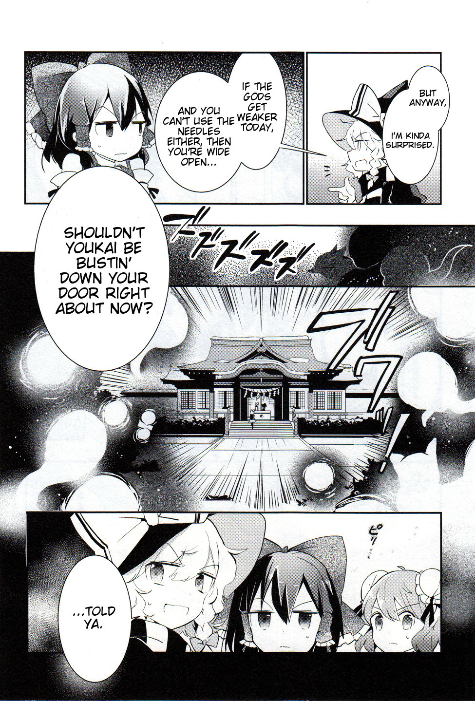 Touhou Ibarakasen - Wild and Horned Hermit Chapter 27 page 14 - Chapter 27: The Youkai-Piercing Needles