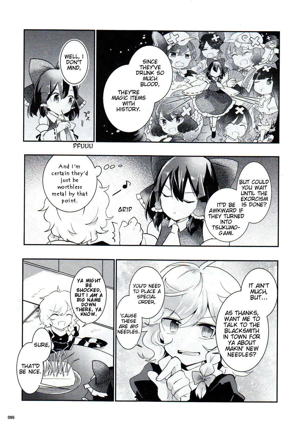 Touhou Ibarakasen - Wild and Horned Hermit Chapter 27 page 17 - Chapter 27: The Youkai-Piercing Needles
