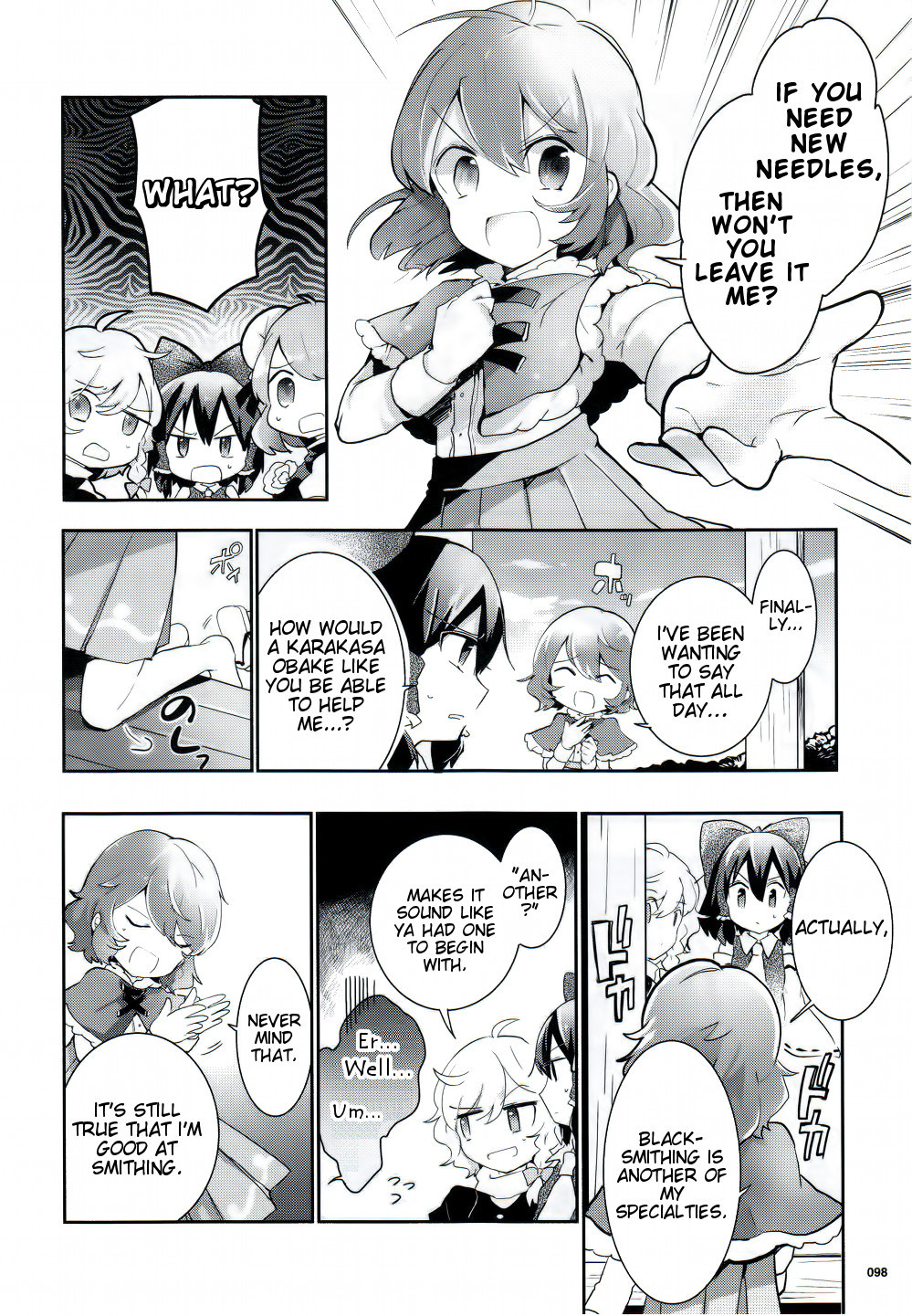 Touhou Ibarakasen - Wild and Horned Hermit Chapter 27 page 20 - Chapter 27: The Youkai-Piercing Needles