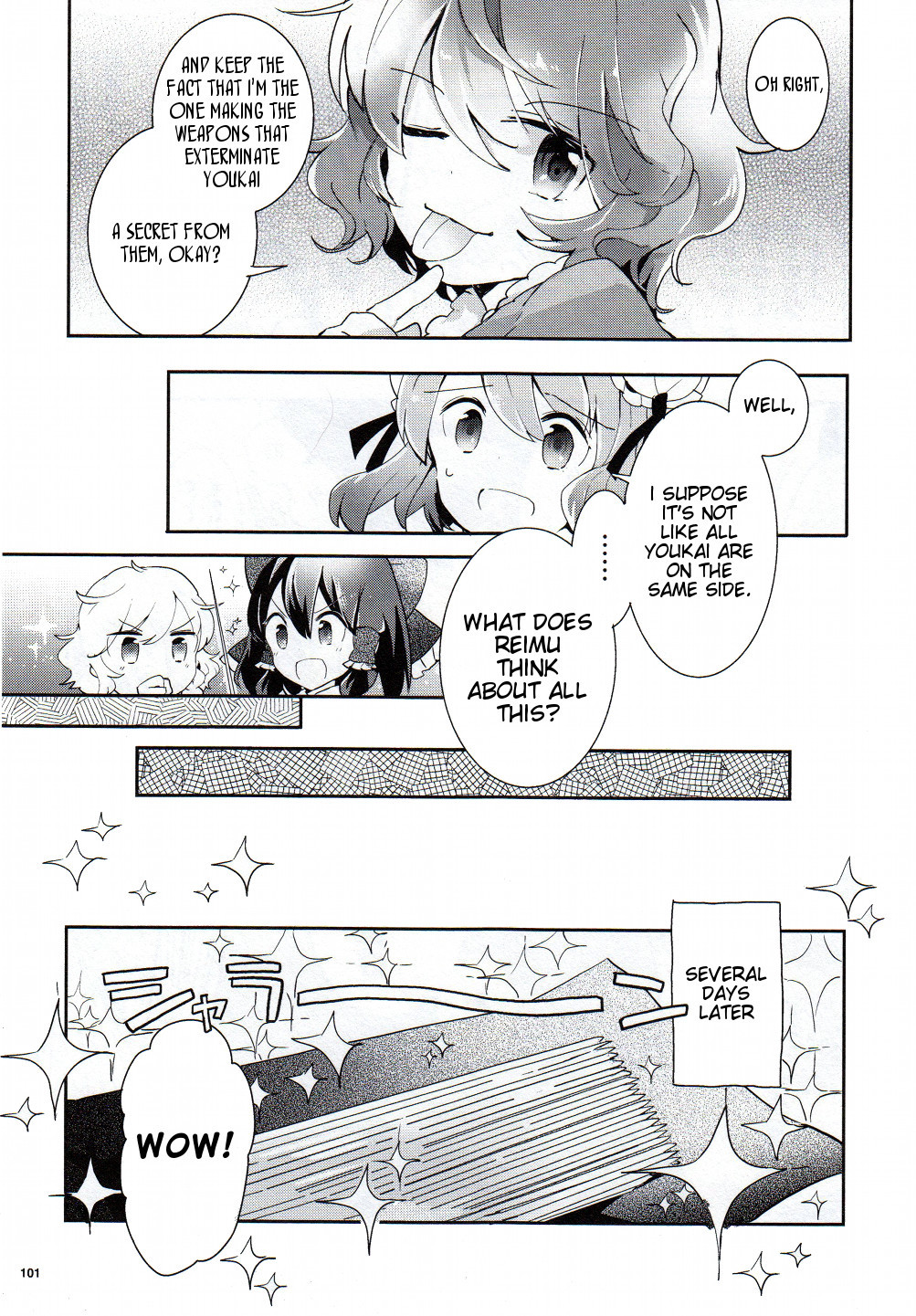 Touhou Ibarakasen - Wild and Horned Hermit Chapter 27 page 23 - Chapter 27: The Youkai-Piercing Needles
