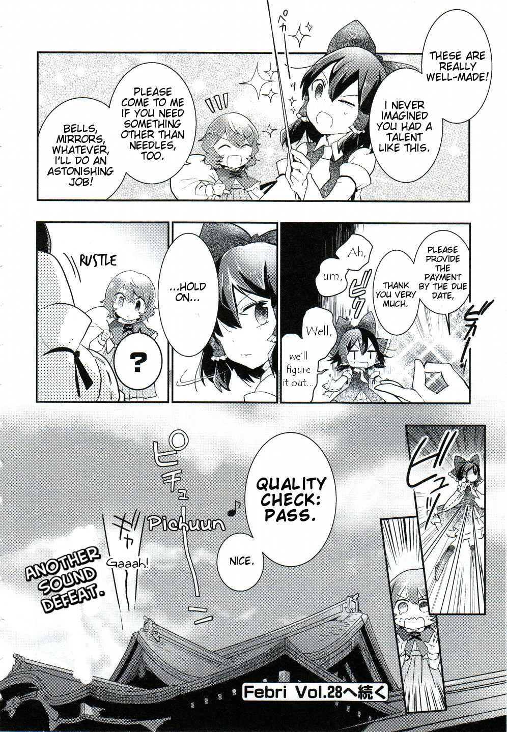 Touhou Ibarakasen - Wild and Horned Hermit Chapter 27 page 24 - Chapter 27: The Youkai-Piercing Needles