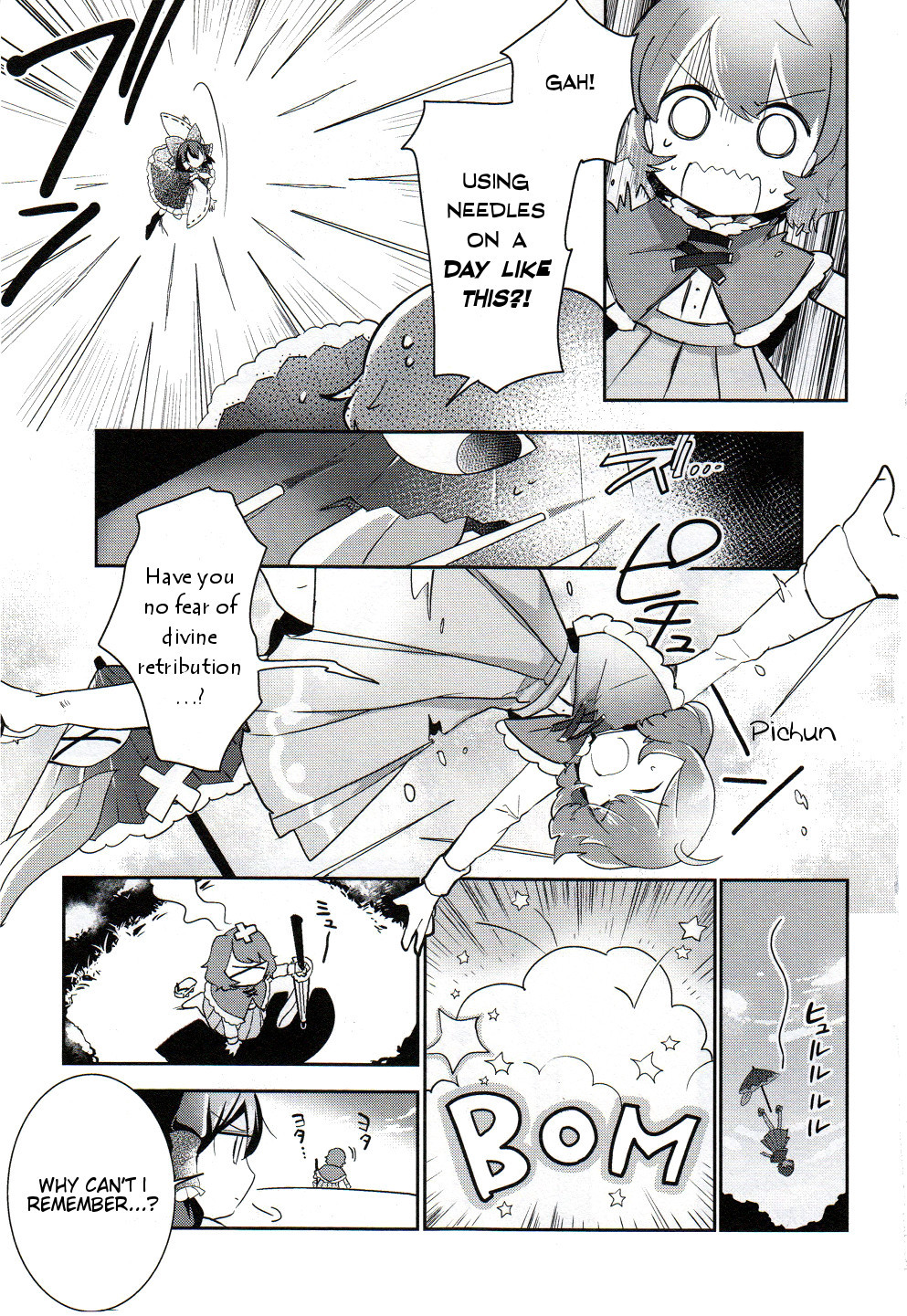Touhou Ibarakasen - Wild and Horned Hermit Chapter 27 page 7 - Chapter 27: The Youkai-Piercing Needles