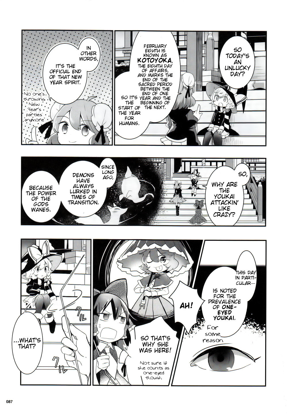 Touhou Ibarakasen - Wild and Horned Hermit Chapter 27 page 9 - Chapter 27: The Youkai-Piercing Needles