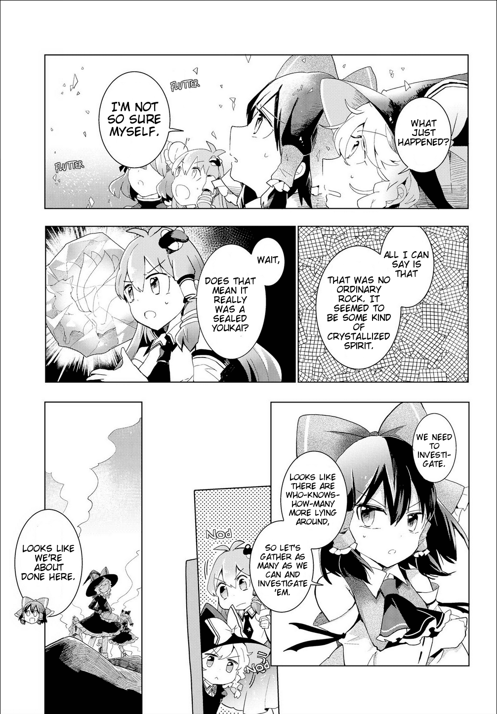 Touhou Ibarakasen - Wild and Horned Hermit Chapter 28 page 17 - Chapter 28: Under the Cherry Blossoms, Even Corpses Cannot Rest