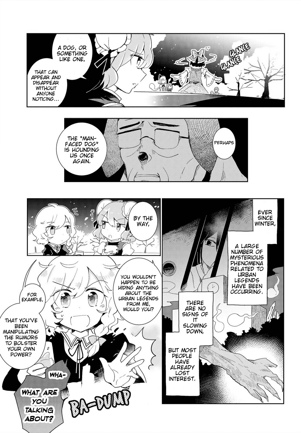 Touhou Ibarakasen - Wild and Horned Hermit Chapter 28 page 3 - Chapter 28: Under the Cherry Blossoms, Even Corpses Cannot Rest