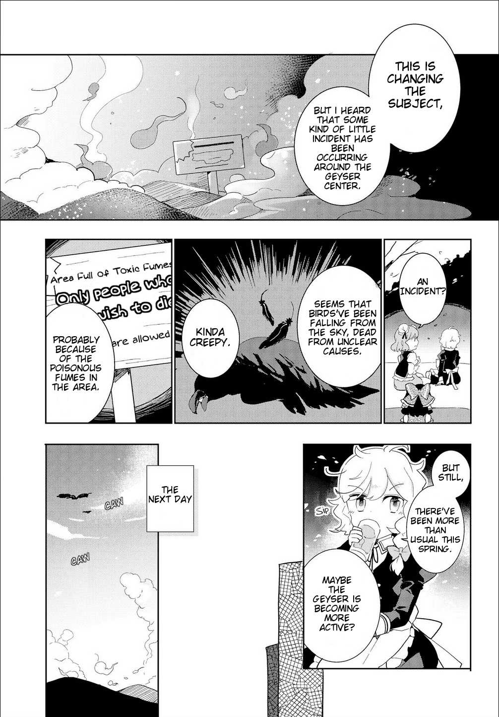 Touhou Ibarakasen - Wild and Horned Hermit Chapter 28 page 5 - Chapter 28: Under the Cherry Blossoms, Even Corpses Cannot Rest