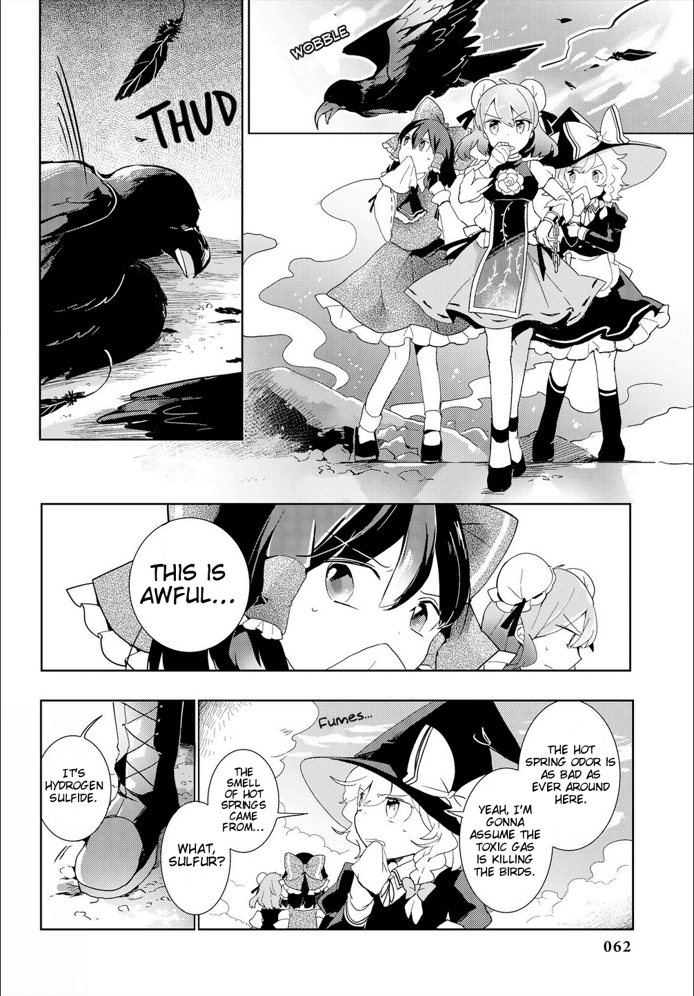 Touhou Ibarakasen - Wild and Horned Hermit Chapter 28 page 6 - Chapter 28: Under the Cherry Blossoms, Even Corpses Cannot Rest