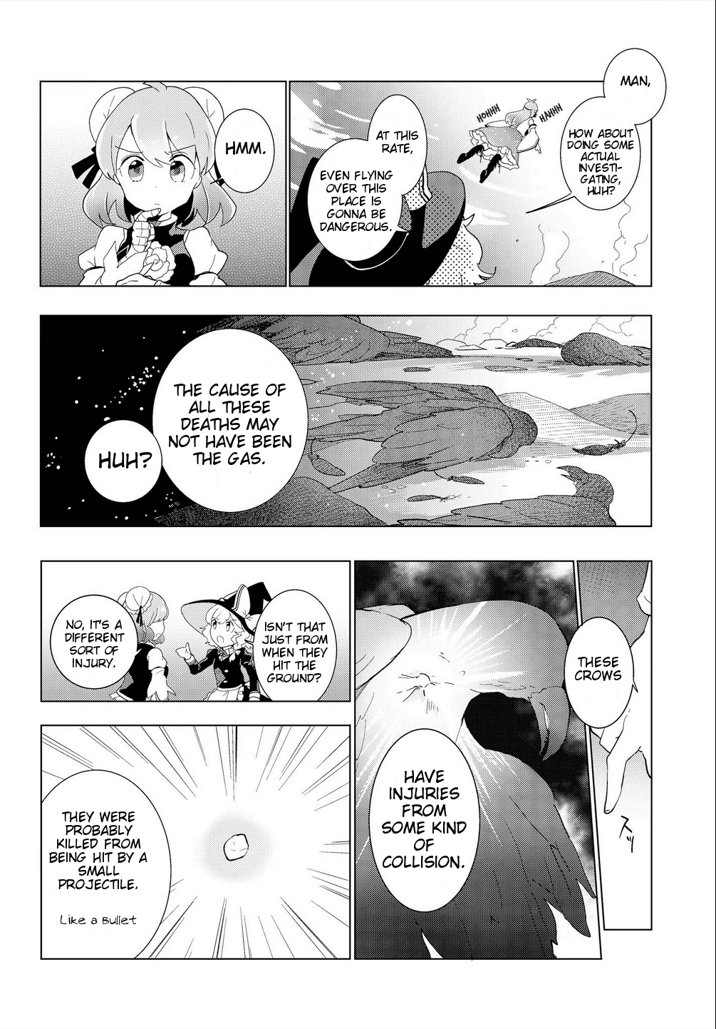 Touhou Ibarakasen - Wild and Horned Hermit Chapter 28 page 8 - Chapter 28: Under the Cherry Blossoms, Even Corpses Cannot Rest