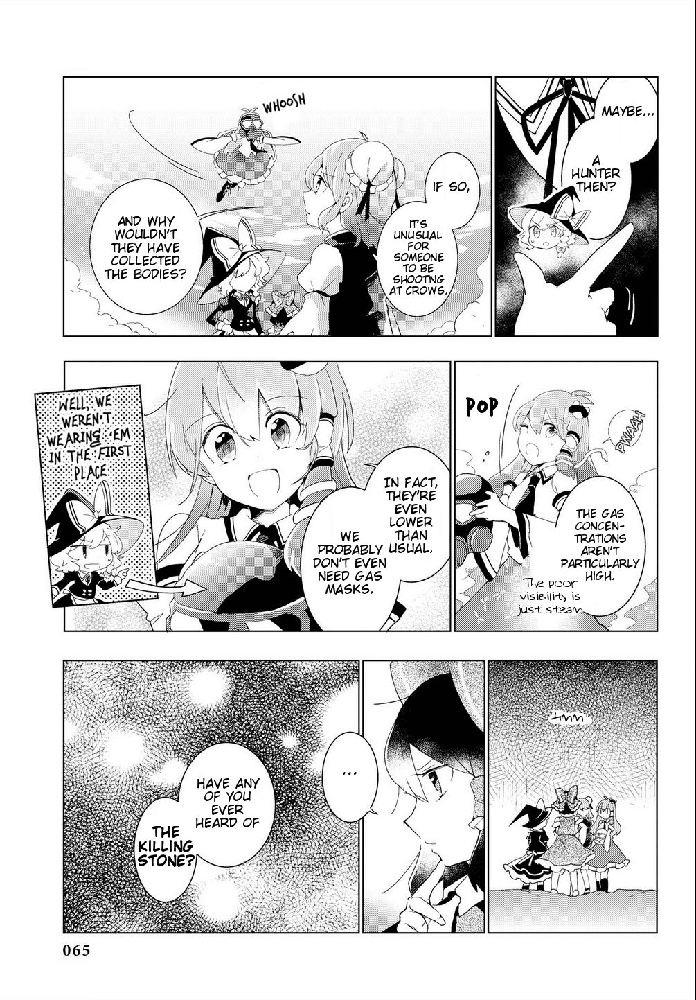 Touhou Ibarakasen - Wild and Horned Hermit Chapter 28 page 9 - Chapter 28: Under the Cherry Blossoms, Even Corpses Cannot Rest