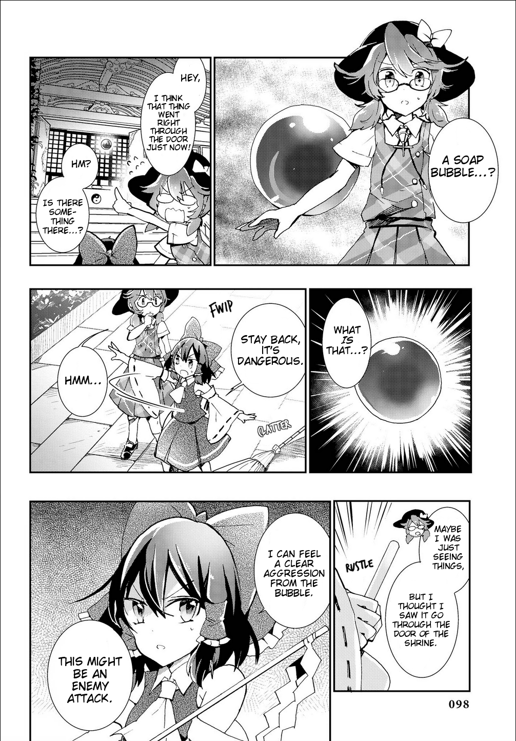 Touhou Ibarakasen - Wild and Horned Hermit Chapter 29 page 14 - Chapter 29: A Dream of the Deep Secret World