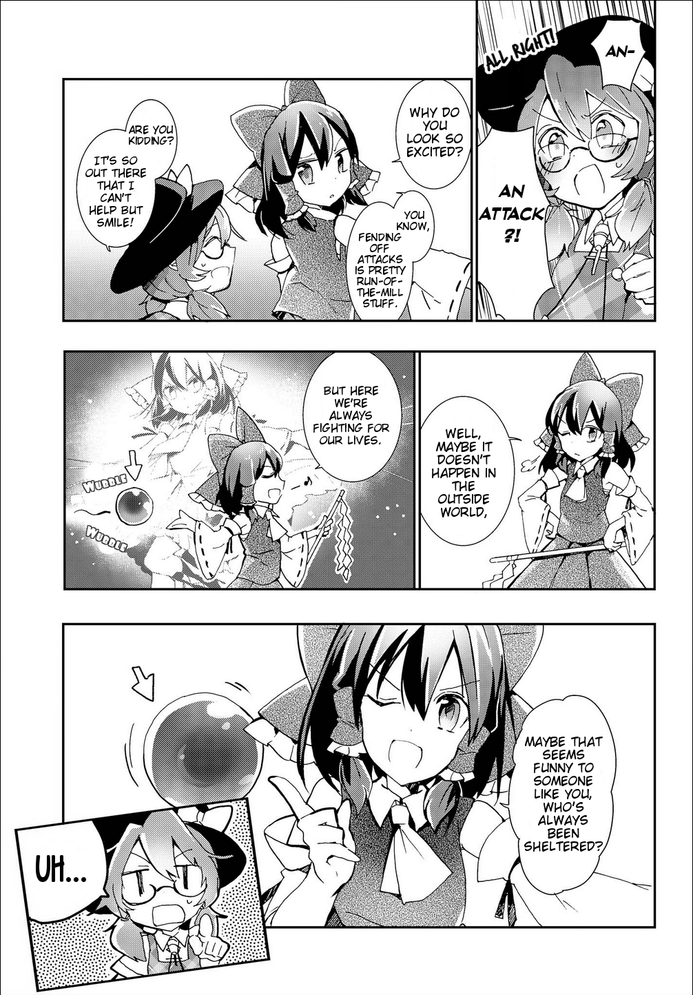 Touhou Ibarakasen - Wild and Horned Hermit Chapter 29 page 15 - Chapter 29: A Dream of the Deep Secret World