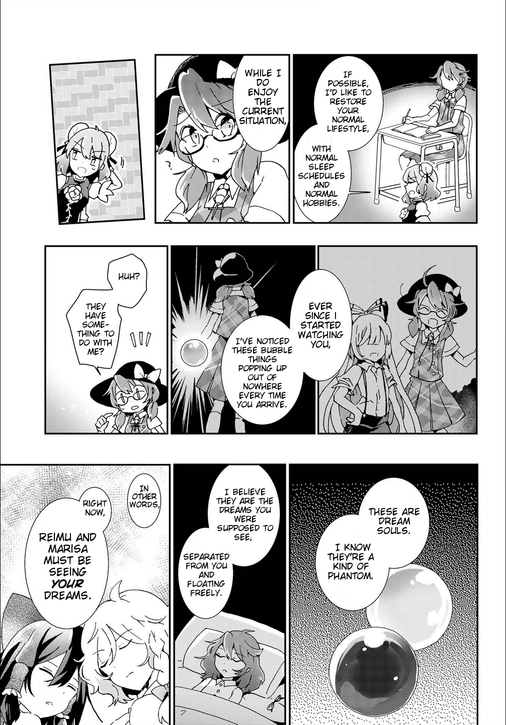 Touhou Ibarakasen - Wild and Horned Hermit Chapter 29 page 23 - Chapter 29: A Dream of the Deep Secret World