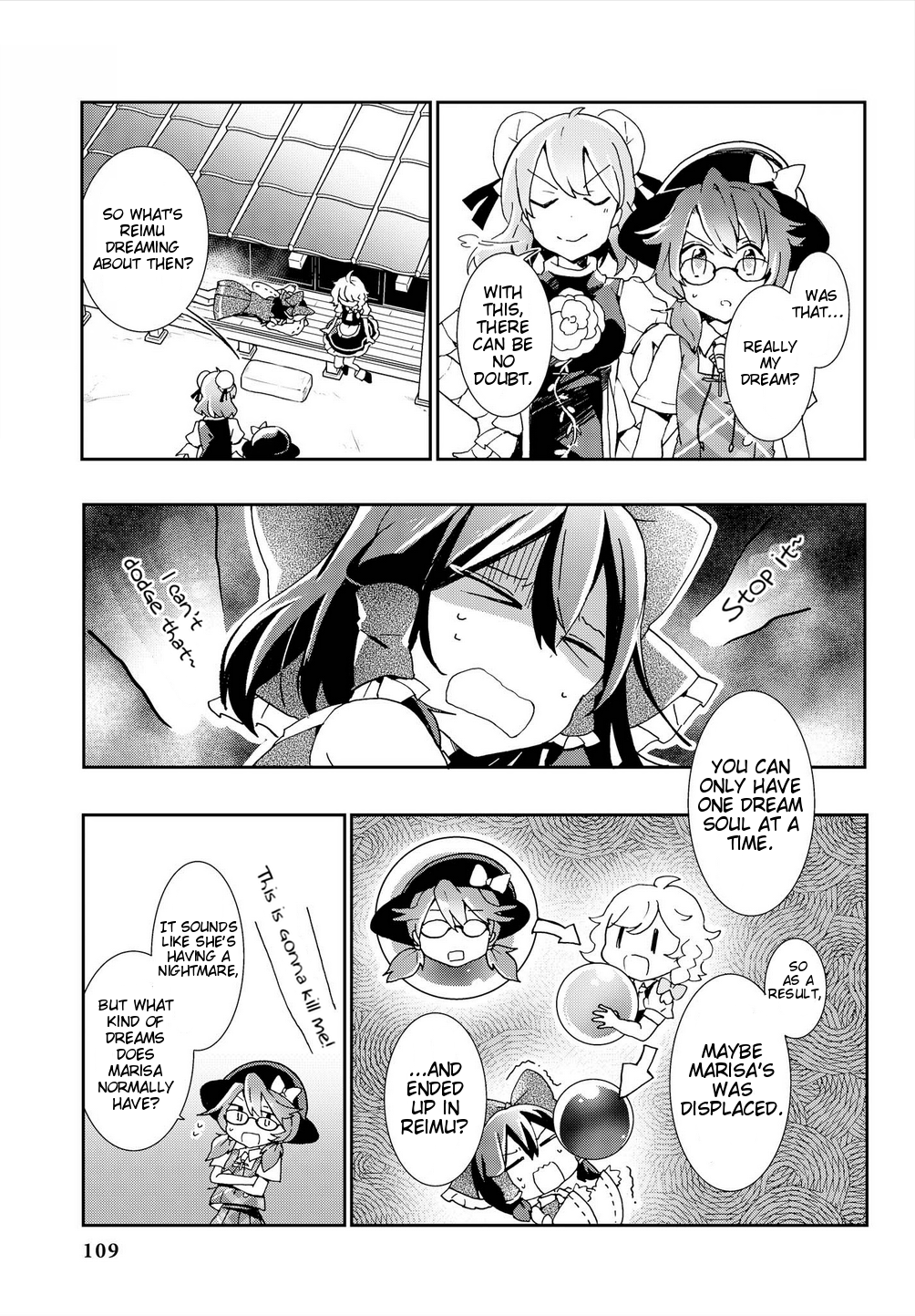 Touhou Ibarakasen - Wild and Horned Hermit Chapter 29 page 25 - Chapter 29: A Dream of the Deep Secret World