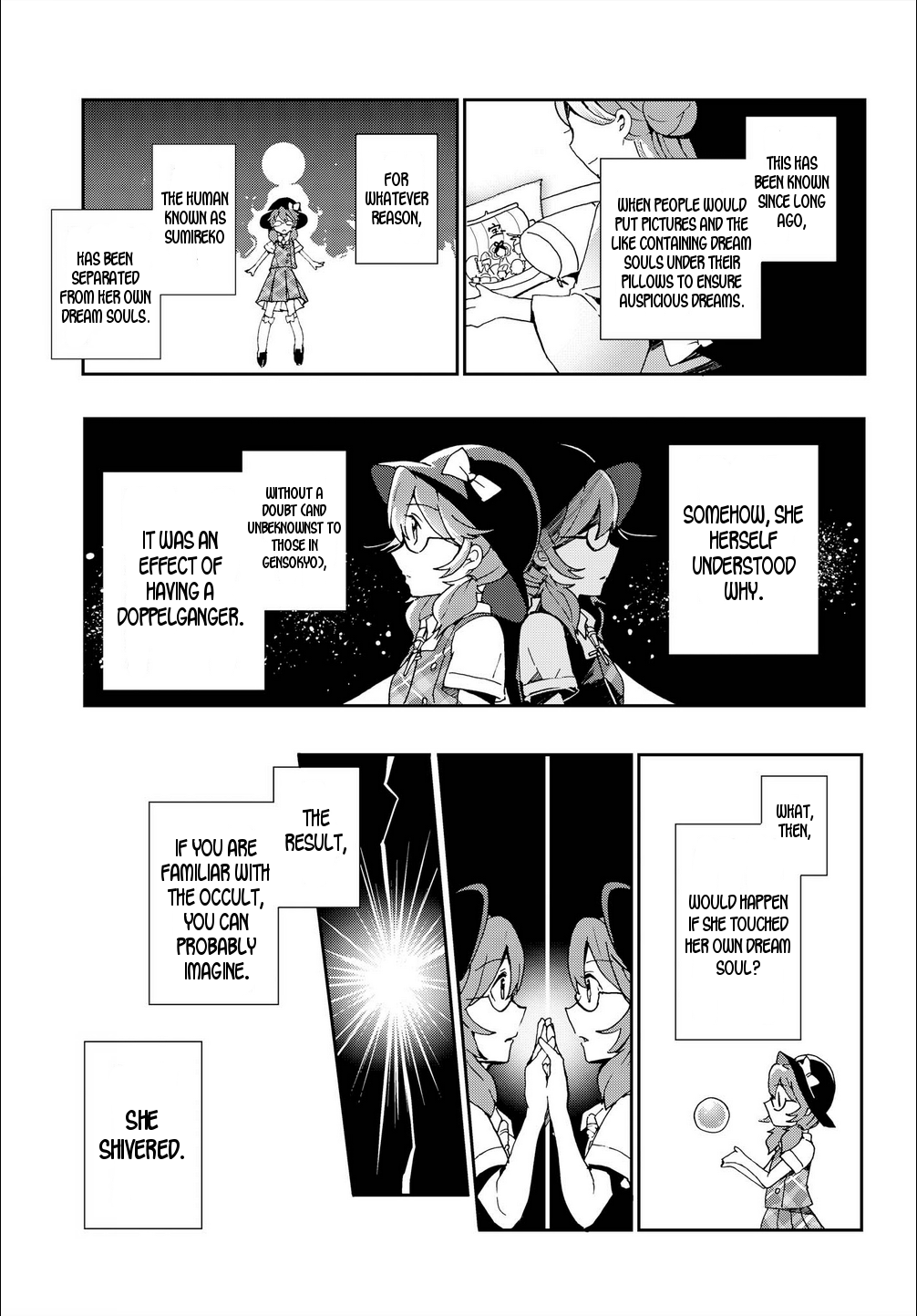 Touhou Ibarakasen - Wild and Horned Hermit Chapter 29 page 27 - Chapter 29: A Dream of the Deep Secret World