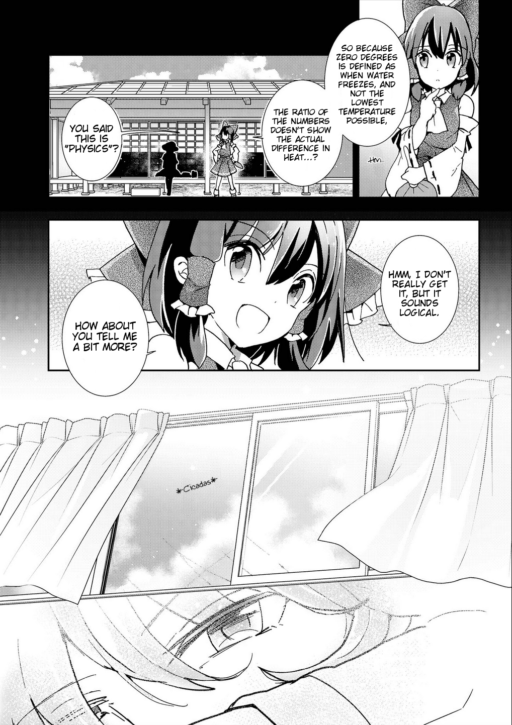 Touhou Ibarakasen - Wild and Horned Hermit Chapter 29 page 3 - Chapter 29: A Dream of the Deep Secret World
