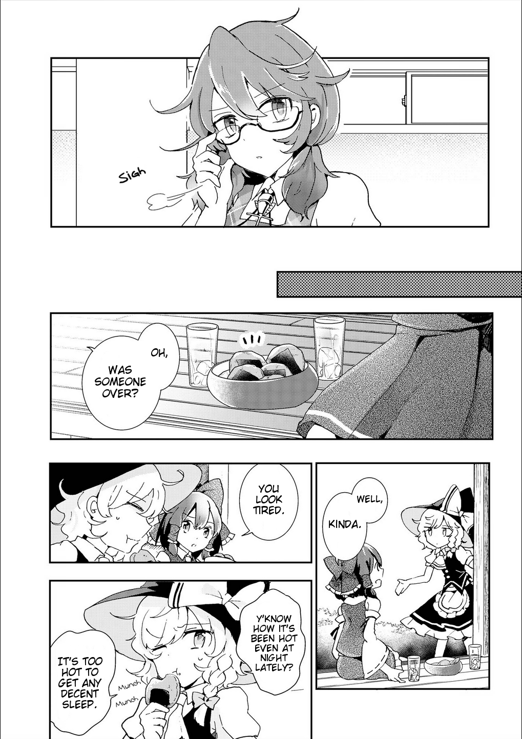 Touhou Ibarakasen - Wild and Horned Hermit Chapter 29 page 5 - Chapter 29: A Dream of the Deep Secret World