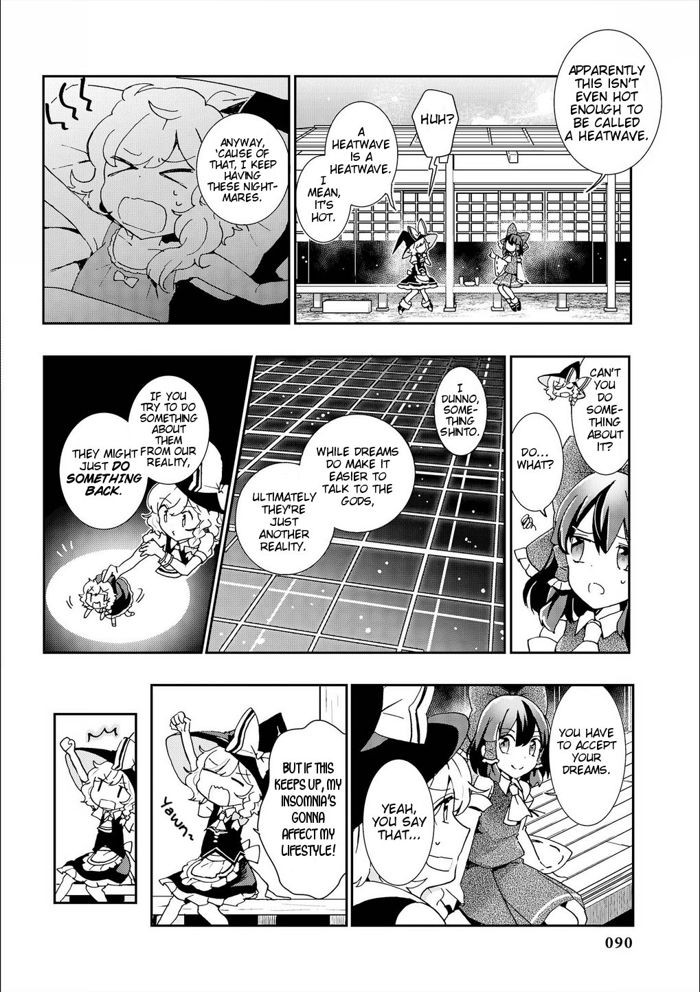 Touhou Ibarakasen - Wild and Horned Hermit Chapter 29 page 6 - Chapter 29: A Dream of the Deep Secret World