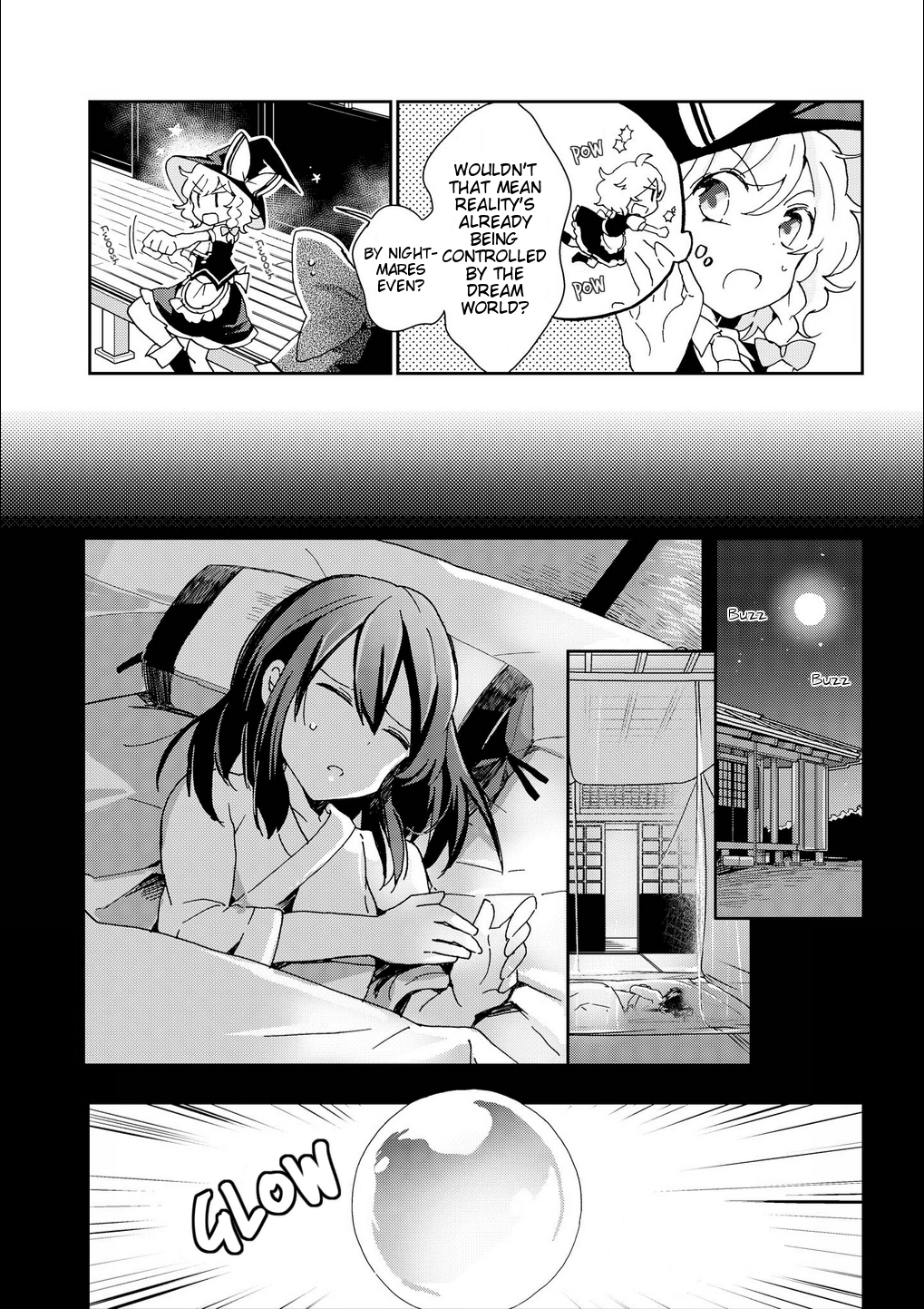 Touhou Ibarakasen - Wild and Horned Hermit Chapter 29 page 7 - Chapter 29: A Dream of the Deep Secret World