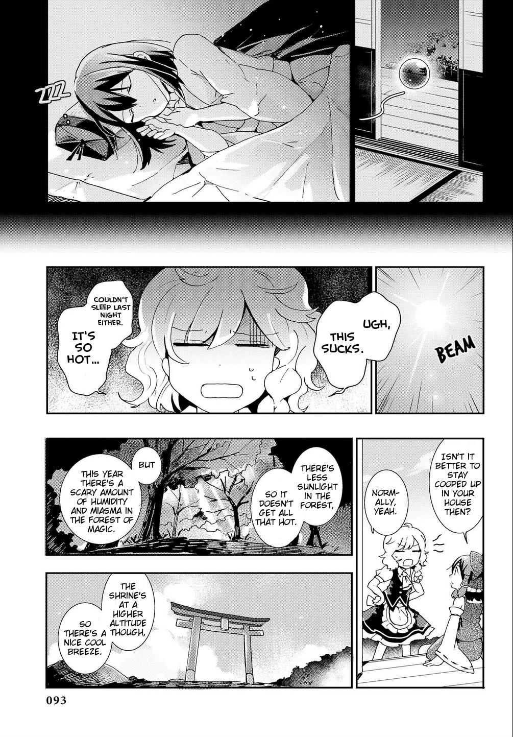 Touhou Ibarakasen - Wild and Horned Hermit Chapter 29 page 9 - Chapter 29: A Dream of the Deep Secret World