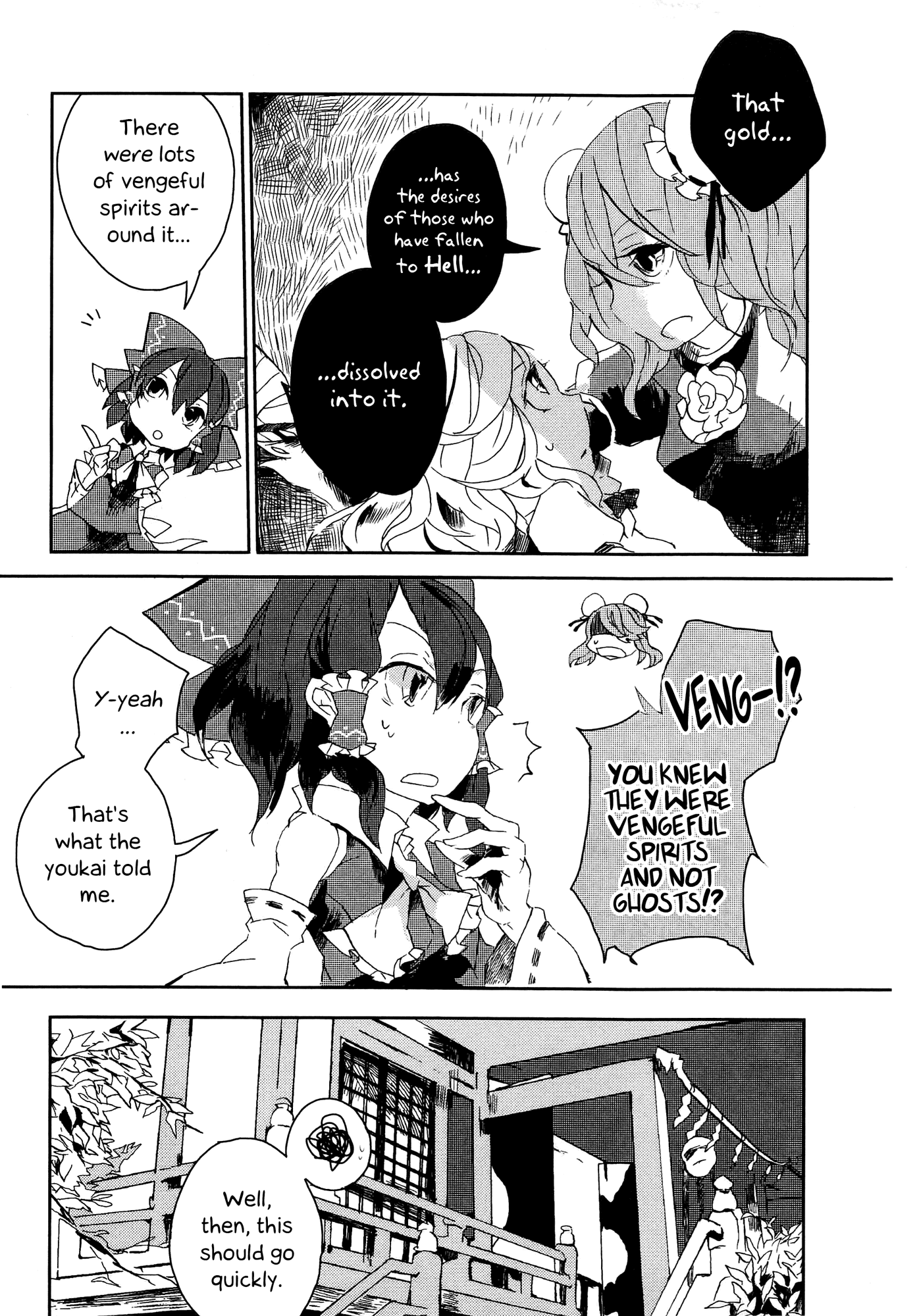 Touhou Ibarakasen - Wild and Horned Hermit Chapter 3 page 19 - Chapter 3: The Criminal's Gold Mine