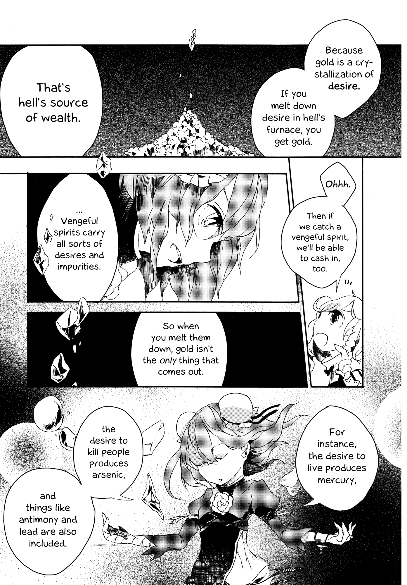 Touhou Ibarakasen - Wild and Horned Hermit Chapter 3 page 21 - Chapter 3: The Criminal's Gold Mine