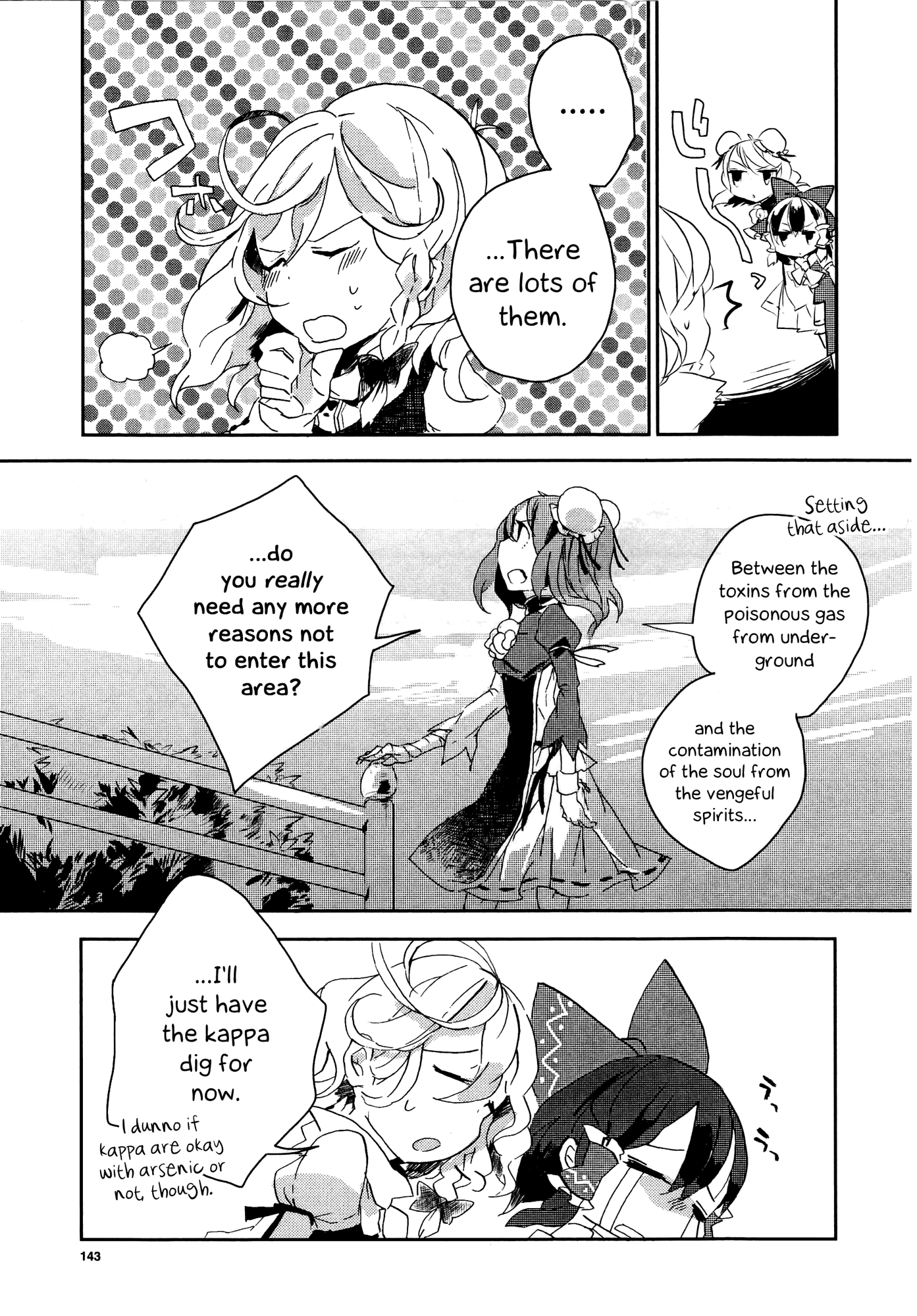 Touhou Ibarakasen - Wild and Horned Hermit Chapter 3 page 23 - Chapter 3: The Criminal's Gold Mine