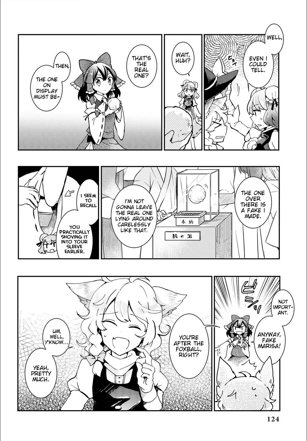 Touhou Ibarakasen - Wild and Horned Hermit Chapter 30 page 12 - Chapter 30: Power Permitted Only to the Gods