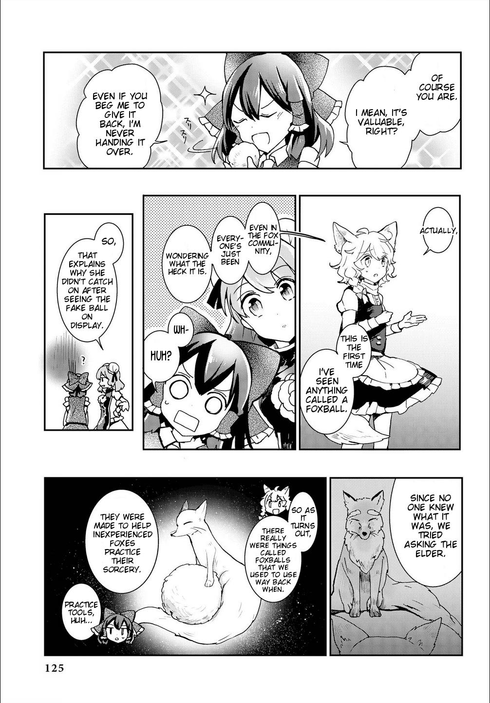 Touhou Ibarakasen - Wild and Horned Hermit Chapter 30 page 13 - Chapter 30: Power Permitted Only to the Gods