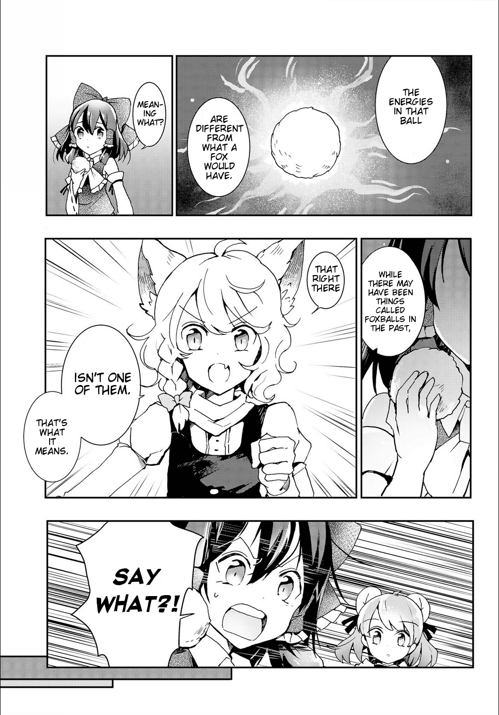 Touhou Ibarakasen - Wild and Horned Hermit Chapter 30 page 15 - Chapter 30: Power Permitted Only to the Gods