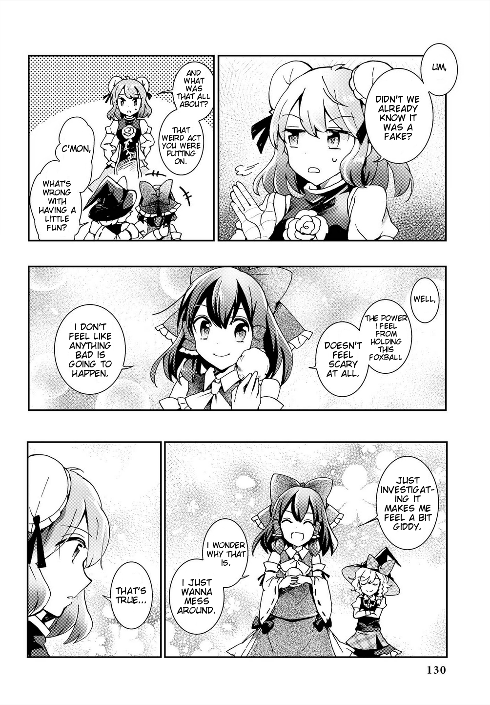 Touhou Ibarakasen - Wild and Horned Hermit Chapter 30 page 18 - Chapter 30: Power Permitted Only to the Gods