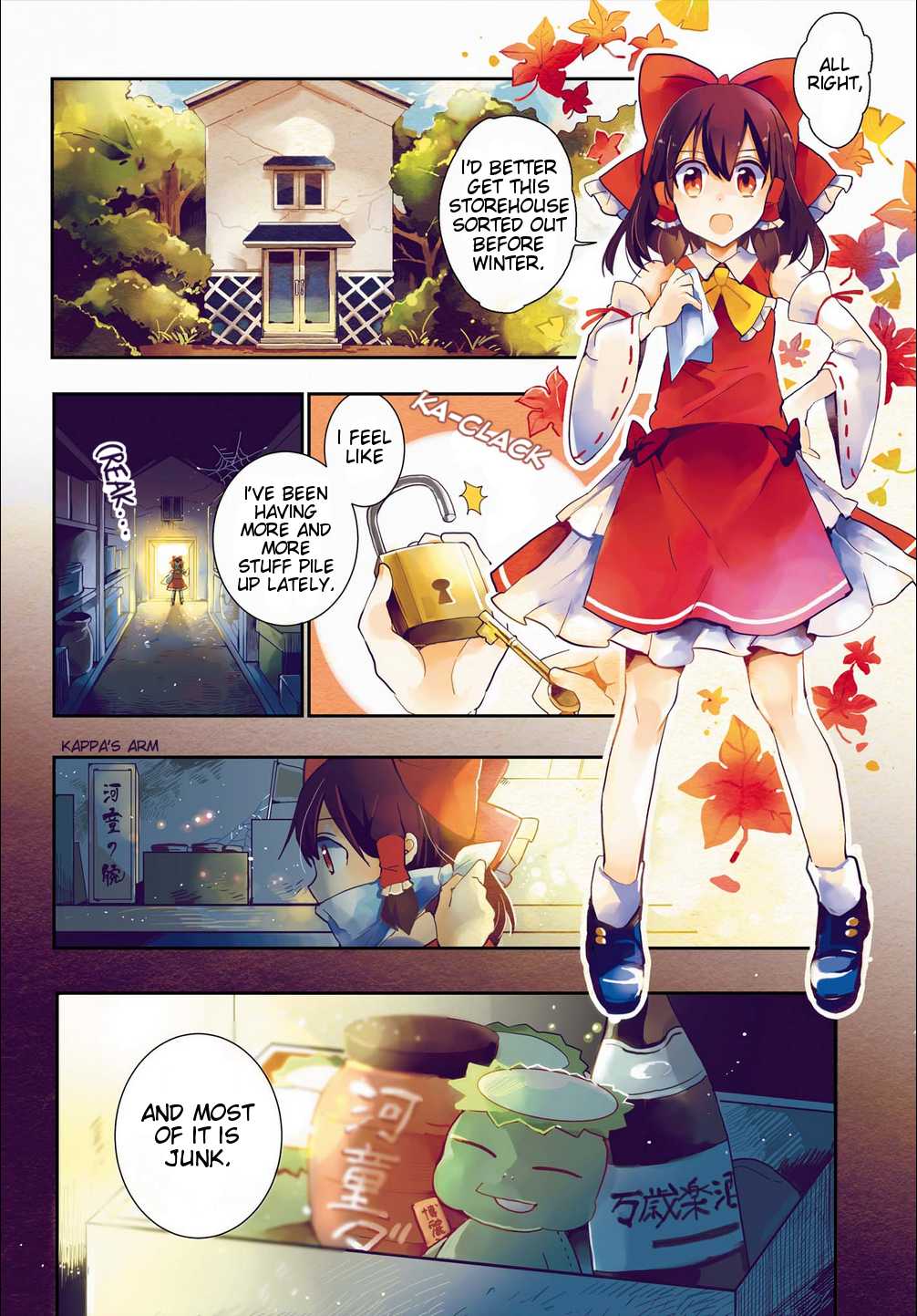 Touhou Ibarakasen - Wild and Horned Hermit Chapter 30 page 2 - Chapter 30: Power Permitted Only to the Gods