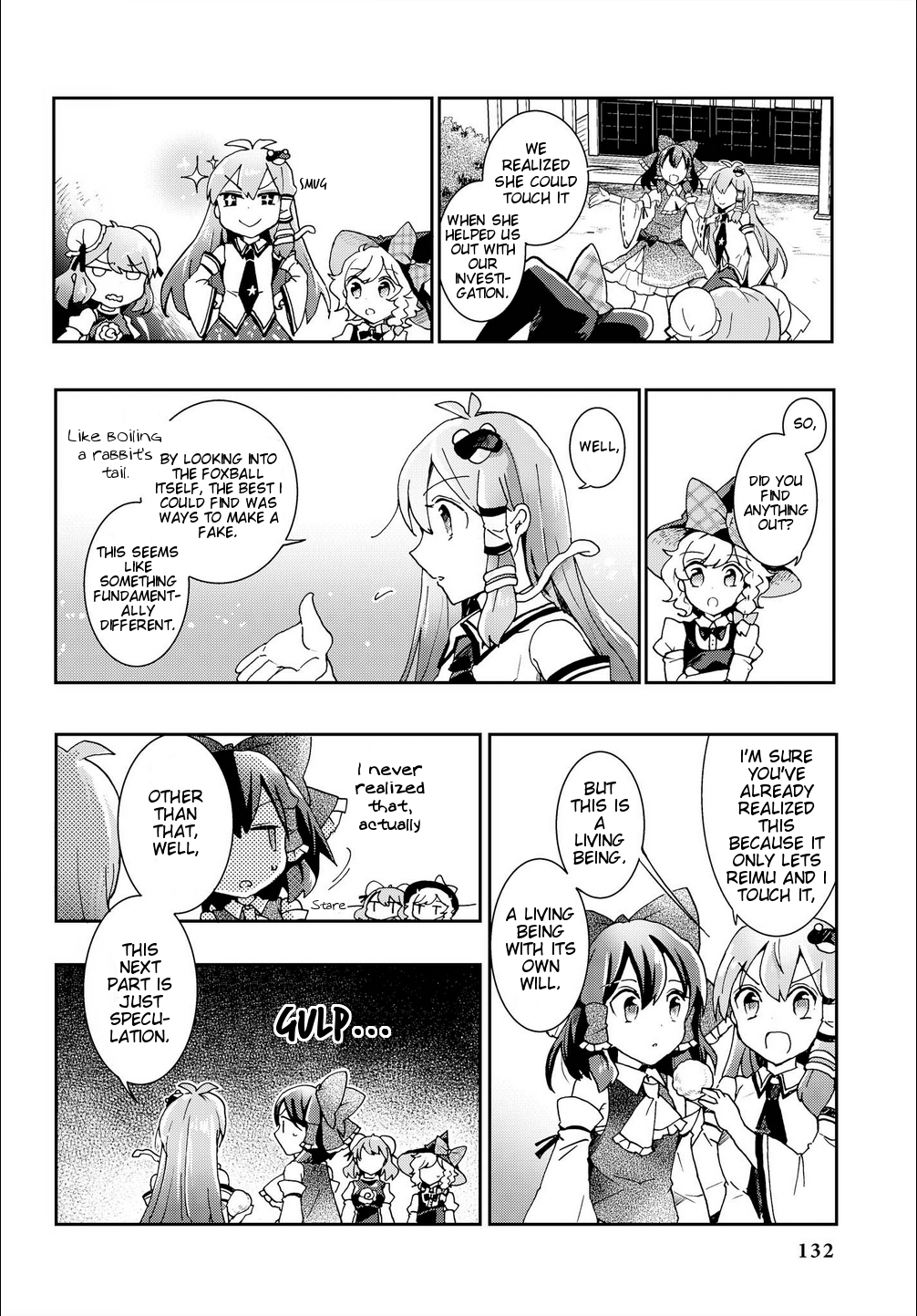 Touhou Ibarakasen - Wild and Horned Hermit Chapter 30 page 20 - Chapter 30: Power Permitted Only to the Gods