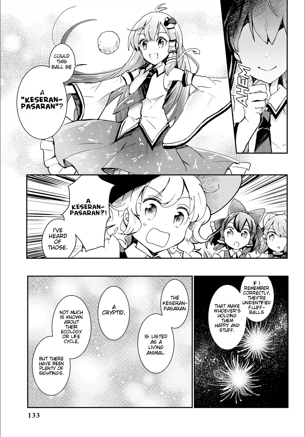 Touhou Ibarakasen - Wild and Horned Hermit Chapter 30 page 21 - Chapter 30: Power Permitted Only to the Gods